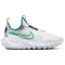 NIKE Flex Runner 2 Laufschuhe Kinder 102 - summit white/stadium green-pure platinum 38