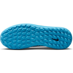 NIKE Jr. Mercurial Vapor 15 Club TF Turf Multinocken-Fußballschuhe Kinder 146 - white/baltic blue-pink blast 33