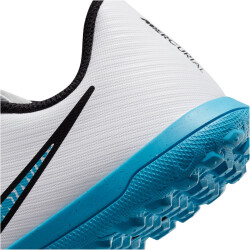 NIKE Jr. Mercurial Vapor 15 Club TF Turf Multinocken-Fußballschuhe Kinder 146 - white/baltic blue-pink blast 33