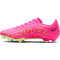 NIKE Zoom Mercurial Vapor 15 Academy MG Multi-Ground Fußballschuhe 605 - pink blast/volt-gridiron 46