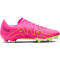 NIKE Zoom Mercurial Vapor 15 Academy MG Multi-Ground Fußballschuhe 605 - pink blast/volt-gridiron 46