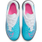 NIKE Jr. Phantom GX Club TF Turf Multinocken-Fußballschuhe Kinder 446 - baltic blue/pink blast-white-laser blue 38.5