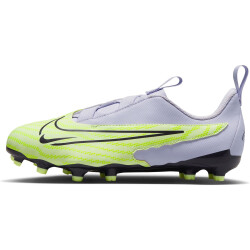NIKE Jr. Phantom GX Academy MG Multi-Ground Fußballschuhe Kinder 705 - barely volt/gridiron-barely grape 32