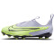 NIKE Jr. Phantom GX Academy MG Multi-Ground Fußballschuhe Kinder 705 - barely volt/gridiron-barely grape 36