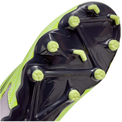 NIKE Jr. Phantom GX Academy Dynamic Fit MG Multi-Ground Fußballschuhe Kinder 705 - barely volt/gridiron-barely grape 37.5