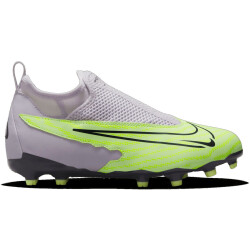 NIKE Jr. Phantom GX Academy Dynamic Fit MG Multi-Ground Fußballschuhe Kinder 705 - barely volt/gridiron-barely grape 38