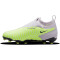 NIKE Jr. Phantom GX Academy Dynamic Fit MG Multi-Ground Fußballschuhe Kinder 705 - barely volt/gridiron-barely grape 38