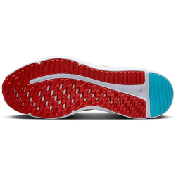 NIKE Downshifter 12 Laufschuhe Damen 102 - white/black-citron pulse-baltic blue 38