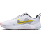 NIKE Downshifter 12 Laufschuhe Damen 102 - white/black-citron pulse-baltic blue 38