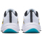 NIKE Downshifter 12 Laufschuhe Damen 102 - white/black-citron pulse-baltic blue 38