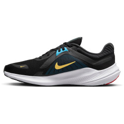 NIKE Quest 5 Laufschuhe Damen 006 - black/citron pulse-white-picante red 38