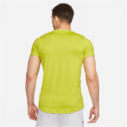 NIKECourt Dri-FIT Advantage Tennis Poloshirt Herren 308 - bright cactus/black S