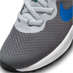NIKE Revolution 6 Freizeitschuhe mit Klettverschlu&szlig; Kinder 008 - cool grey/photo blue-deep royal blue 28