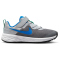 NIKE Revolution 6 Freizeitschuhe mit Klettverschlu&szlig; Kinder 008 - cool grey/photo blue-deep royal blue 28
