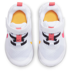 NIKE Revolution 6 Baby-Sneaker 101 - white/sea coral-gridiron-laser orange 21