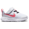 NIKE Revolution 6 Baby-Sneaker 101 - white/sea coral-gridiron-laser orange 21