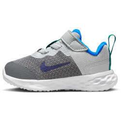 NIKE Revolution 6 Baby-Sneaker 008 - cool grey/photo blue-deep royal blue 22