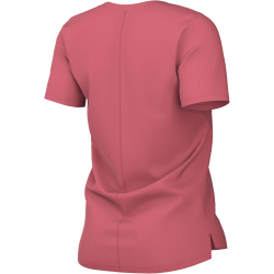 NIKE Dri-FIT One Standard Fit kurzarm Sportshirt Damen 894 - sea coral/white XL