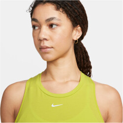 NIKE Dri-FIT One Luxe Tanktop Damen 308 - bright cactus/reflective silv S