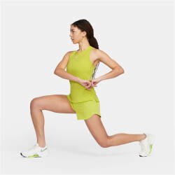 NIKE Dri-FIT One Luxe Tanktop Damen 308 - bright cactus/reflective silv S