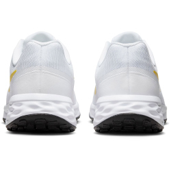 NIKE Revolution 6 Next Nature Road Laufschuhe Damen 105 - white/opti yellow-black-baltic blue 37.5
