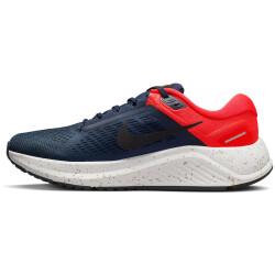 NIKE Air Zoom Structure 24 Laufschuhe Herren 403 - obsidian/black-bright crimson-white 42