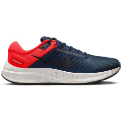 NIKE Air Zoom Structure 24 Laufschuhe Herren 403 - obsidian/black-bright crimson-white 42