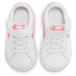 NIKE Court Legacy Baby-Sneaker 118 - white/coral chalk-laser orange 21