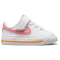 NIKE Court Legacy Baby-Sneaker 118 - white/coral chalk-laser orange 21