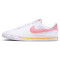 NIKE Court Legacy Sneaker Jungen 118 - white/coral chalk-laser orange 35.5