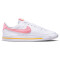 NIKE Court Legacy Sneaker Jungen 118 - white/coral chalk-laser orange 35.5