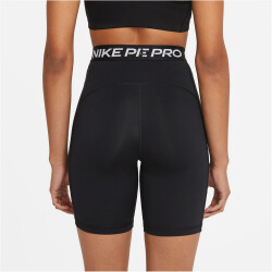NIKE Pro 365 High-Waist 7" Shorts Damen 011 - black/white XS