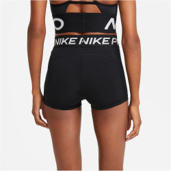 NIKE Pro 3 Inch Tights Shorts Damen 010 - black/white XL