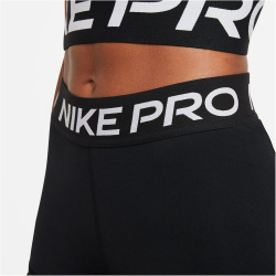 NIKE Pro 3 Inch Tights Shorts Damen 010 - black/white XL