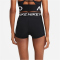 NIKE Pro 3 Inch Tights Shorts Damen 010 - black/white XL