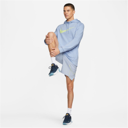 NIKE Dri-FIT Trainings-Hoodie Herren 479 - cobalt bliss/lt lemon twist S