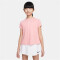 NIKECourt Dri-FIT Victory kurzarm Tennisshirt Mädchen 611 - coral chalk/coral chalk/white L (146-156 cm)