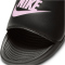 NIKE Victori One Badelatschen Damen 002 - black/lt arctic pink-black 35.5