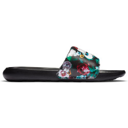 NIKE Victori One Print Badelatschen Damen 001 - black/white 35.5