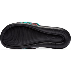 NIKE Victori One Print Badelatschen Damen 001 - black/white 35.5