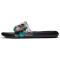 NIKE Victori One Print Badelatschen Damen 001 - black/white 35.5