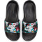 NIKE Victori One Print Badelatschen Damen 001 - black/white 35.5
