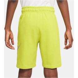 NIKE Sportswear Club Fleece Shorts Jungen 308 - bright cactus/bright cactus/white M (137-147 cm)