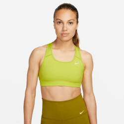 NIKE Dri-FIT Swoosh Medium-Support Sport-BH ohne Polster...
