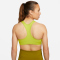 NIKE Dri-FIT Swoosh Medium-Support Sport-BH ohne Polster Damen 308 - bright cactus/white S