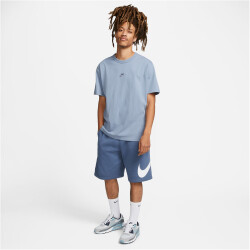 NIKE Sportswear Club Graphic Shorts Herren 491 - diffused blue/white/white XL