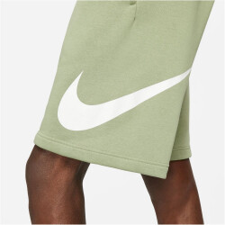 NIKE Sportswear Club Graphic Shorts Herren 386 - oil green/white/white XL
