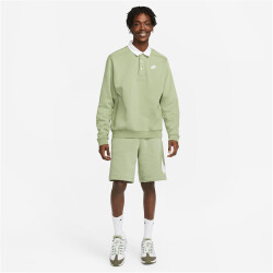 NIKE Sportswear Club Graphic Shorts Herren 386 - oil green/white/white XL