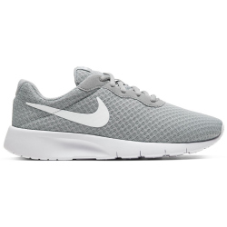 NIKE Tanjun Sneaker Kinder 012 - wolf grey/white-white 36