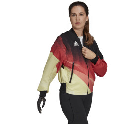 adidas Team Deutschland Olympia 2020 Podium Jacke Damen schwarz 42